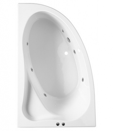 Ванна Riho Lyra 170x110 с гидромассажем (Левая)