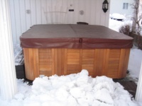 Зимний комплект (крышка, поддон, теплоизоляция обшивки, труб, чаши) для бассейна 2 м (Россия)