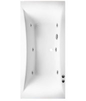 Ванна Alpen Luna 200x90 с гидромассажем