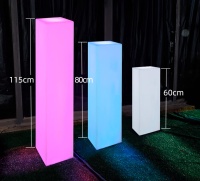 Светильник Колонна 30х80  питание от АКБ, RGB Светильник Колонна 30х80  питание от АКБ, RGB